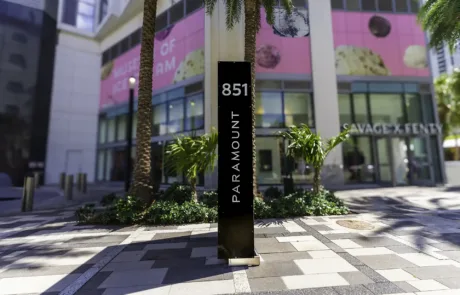 Paramount Miami Worldcenter sign