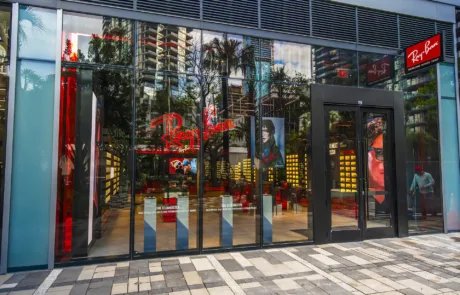 Ray Ban store at Miami Worldcenter