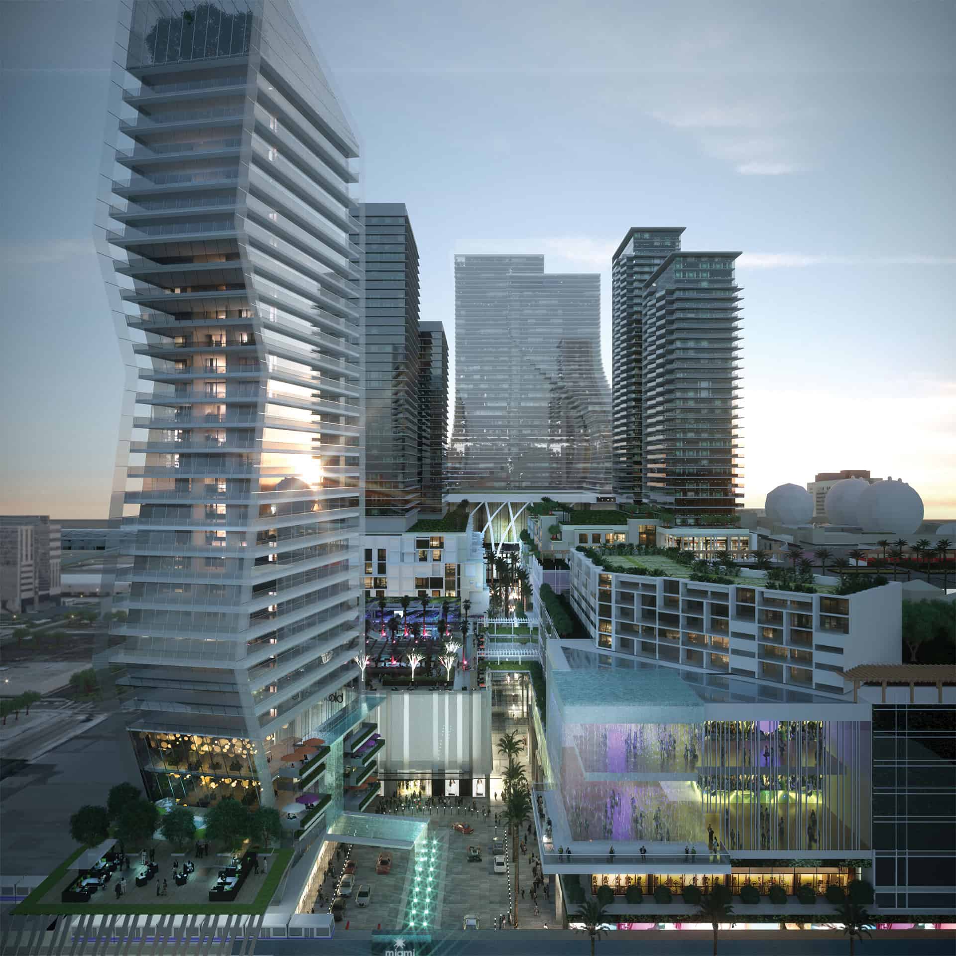 Miami World Center — rendering