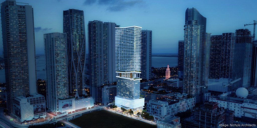 A 53-story tower planned at Miami Worldcenter Block C.