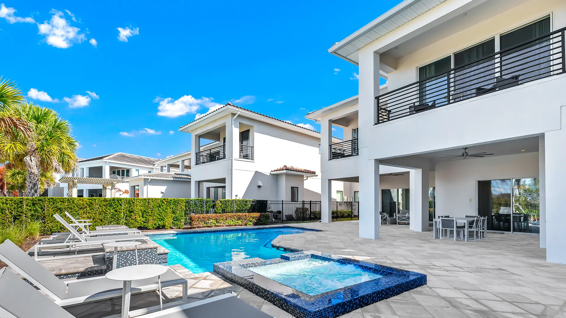 8 Bedroom Mansion with private pool at Spectrum Resort Orlando